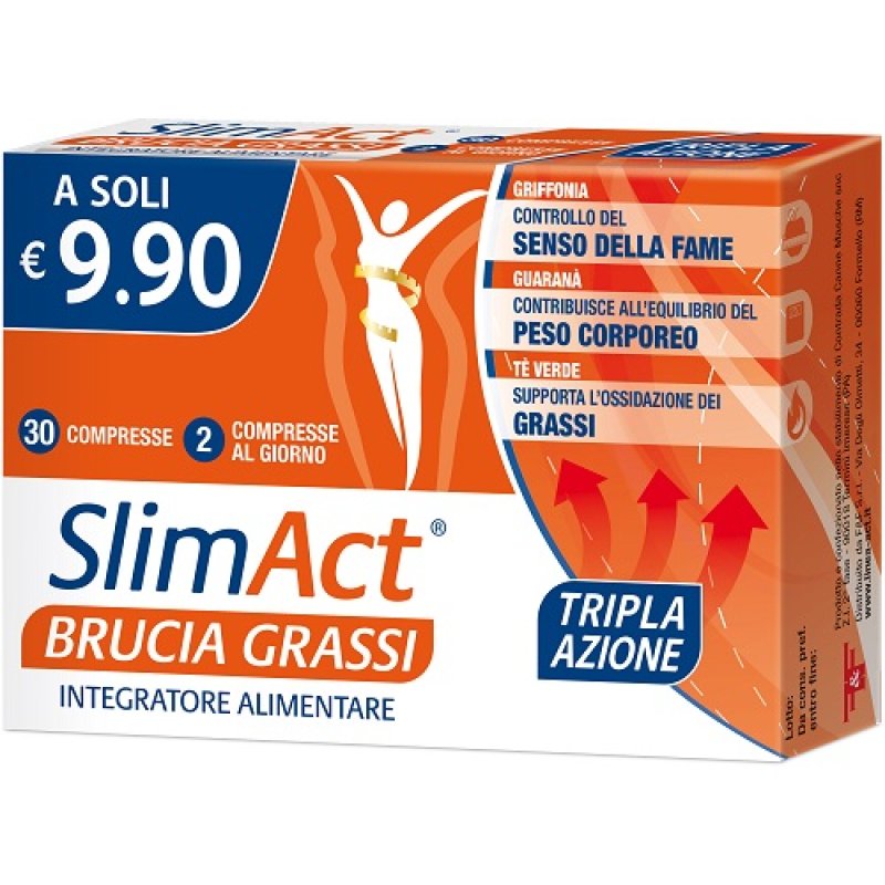 SLIM ACT Brucia Grassi 30Cpr SLIM ACT Brucia Grassi 30Cpr