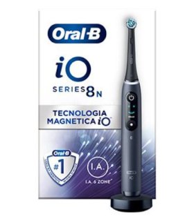 ORAL-B IO 8 PW Black Spazz+2R.