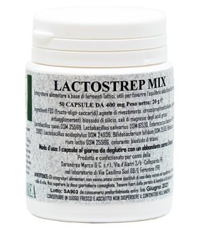 LACTOSTREP MIX 400mg 50Cps SAR