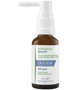 Ducray Sensinol Spray Sos - Spray lenitivo per il cuoio capelluto - 30 ml