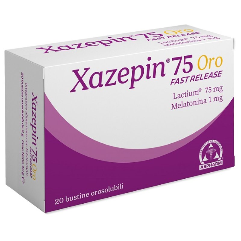 XAZEPIN 75 ORO Fast Rel 20Bust XAZEPIN 75 ORO Fast Rel 20Bust