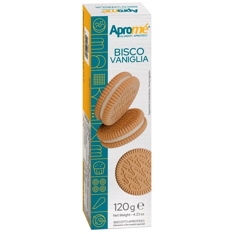 APROME'Bisc.Vaniglia 120g APROME'Bisc.Vaniglia 120g
