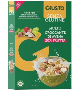 GIUSTO S/G Muesli Frutta 275g