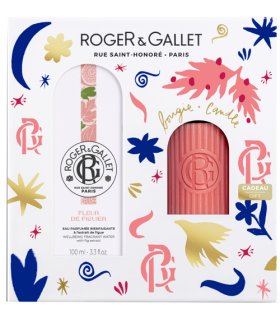 Roger & Gallet Cofanetto di Natale 2024 Fleur De Figuier - Acqua profumata + Candela profumata