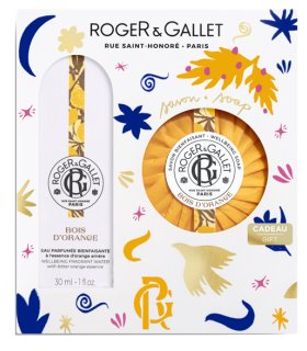 Roger & Gallet Cofanetto di Natale 2024 Bois D'Orange - Acqua Profumata + Saponetta 