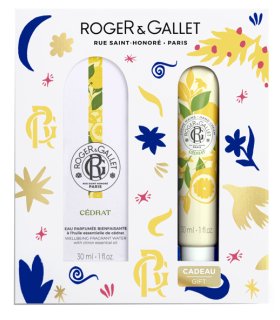 Roger & Gallet Cofanetto di Natale 2024 Cedrat - Acqua profumata + Crema mani 