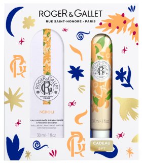 Roger & Gallet cofanetto di Natale 2024 Neroli - Acqua profumata + Crema mani