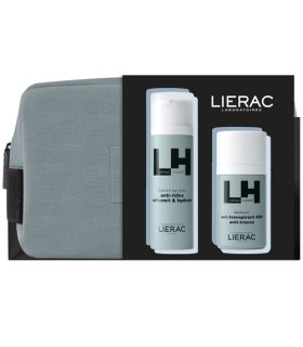 Lierac Trousse Uomo Natale 2024 Fluido viso antietà 50 ml + Deodorante 50 ml - Idea regalo per lui