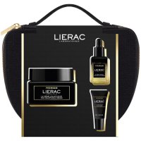 Lierac Trousse Natale 2024 Premium Voluptueuse 50 ml + Siero Absolu 13 ml + La Crema Occhi 5 ml - Idea regalo antietà