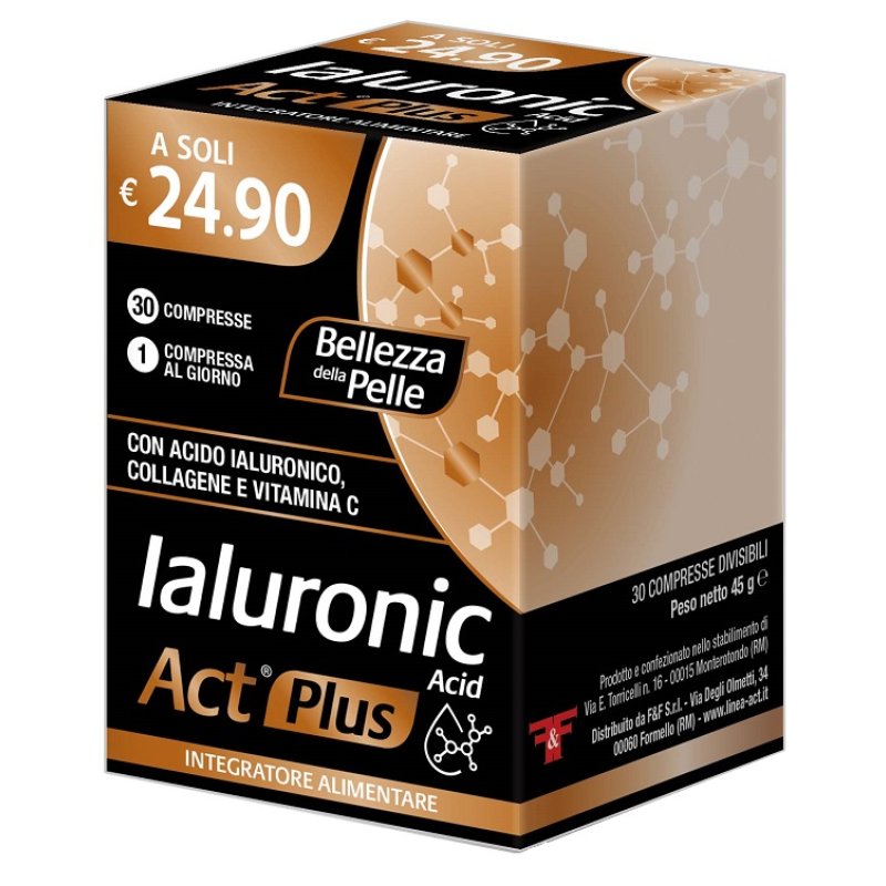 IALURONIC ACID ACT PLUS 30Cpr IALURONIC ACID ACT PLUS 30Cpr