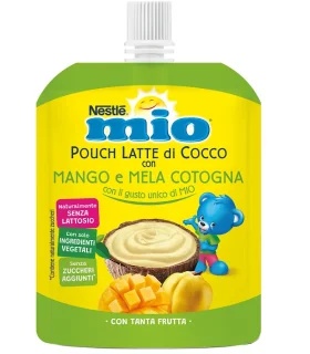 MIO Pouch Latte Cocco Mela 90g
