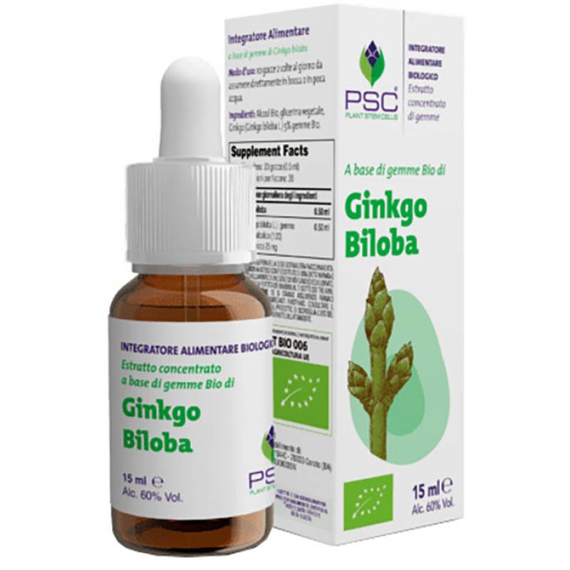 PSC GINKGO BILOBA Gocce 15ml FVT PSC GINKGO BILOBA Gocce 15ml FVT