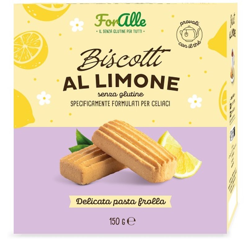 FORALLE Biscotti Limone 150g FORALLE Biscotti Limone 150g