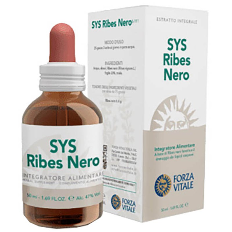 SYS RIBES NERO Sol.Ial.50mlFVT SYS RIBES NERO Sol.Ial.50mlFVT