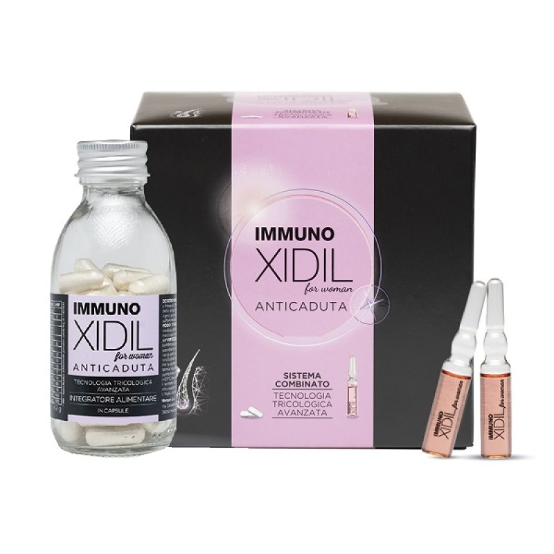 IMMUNOXIDIL*Kit D 60Capsule+15Fl. IMMUNOXIDIL*Kit D 60Capsule+15Fl.