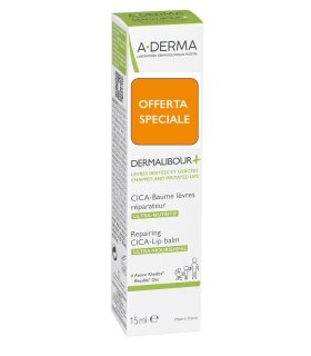 A-Derma Dermalibour+ Cica Balsamo Labbra Ristrutturante - Balsamo ultra-nutritivo per labbra danneggiate e screpolate - 15 ml - Offerta speciale A-Derma Dermalibour+ Cica Balsamo Labbra Ristrutturante - Balsamo ultra-nutritivo per labbra danneggiate e screpolate - 15 ml - Offerta speciale