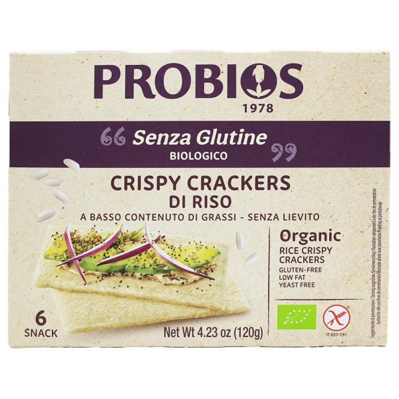 PROBIOS Crispy Crack Riso 120g PROBIOS Crispy Crack Riso 120g
