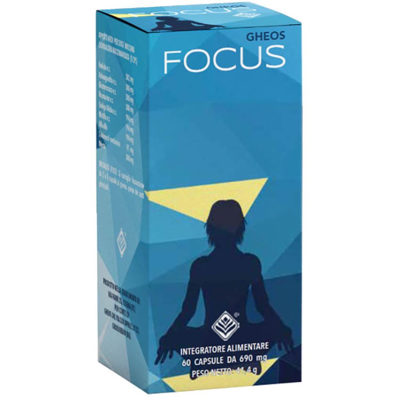 GHEOS FOCUS 60 Capsule 690mg GHEOS FOCUS 60 Capsule 690mg