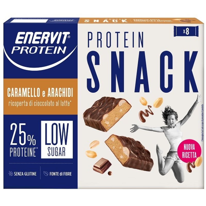 ENERVIT PR.Snack Caramello 8pz ENERVIT PR.Snack Caramello 8pz