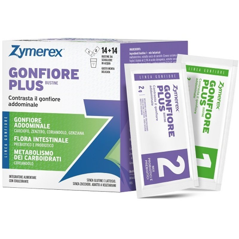 ZYMEREX Gonfiore Plus 28 Bust. ZYMEREX Gonfiore Plus 28 Bust.