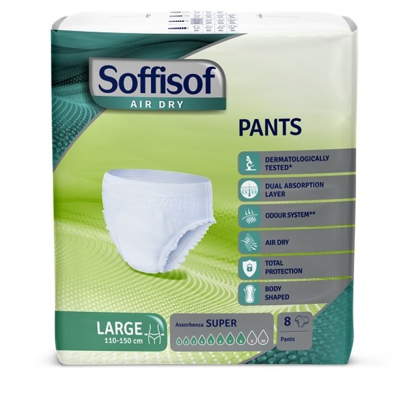 SOFFISOF AirDry P-Mut.Sup.L 8p SOFFISOF AirDry P-Mut.Sup.L 8p