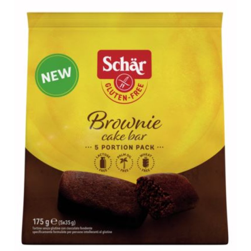 SCHAR Brownies Cake Bar 175g SCHAR Brownies Cake Bar 175g