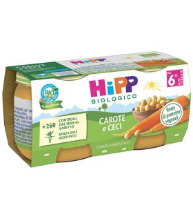 OMO HIPP Bio Carote/Ceci 2x80g