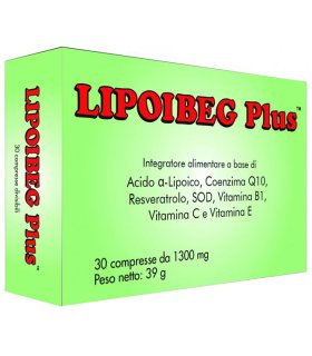 LIPOIBEG-Plus 30 Compresse 1300mg