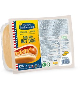 PIACERI MED.Pane Hot Dog 130g PIACERI MED.Pane Hot Dog 130g