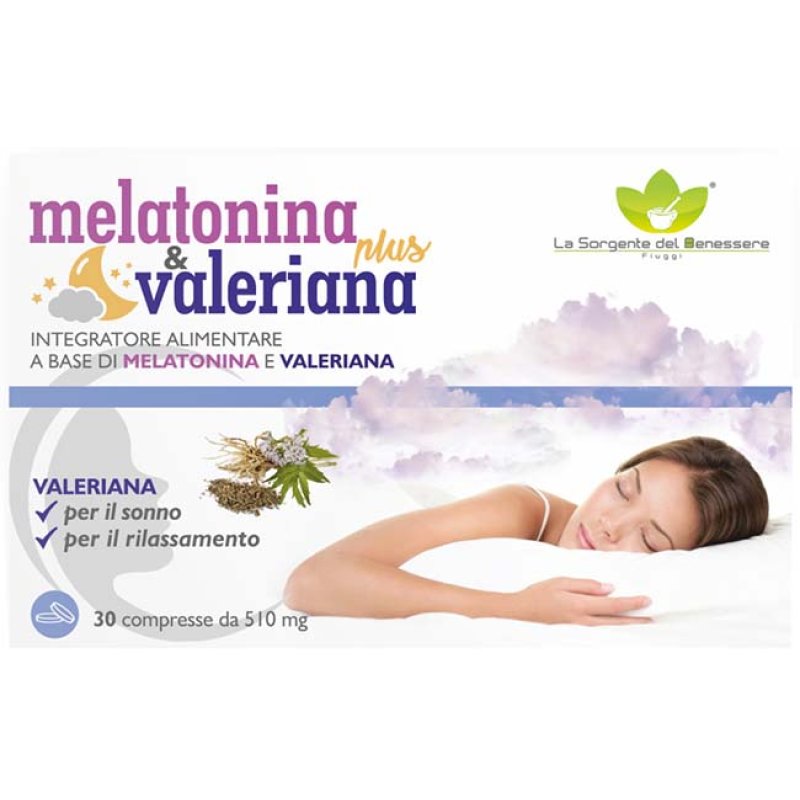 MELATONINA Plus&Valeriana30Compresse MELATONINA Plus&Valeriana30Compresse