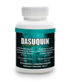 DASUQUIN Cani <25Kg S/M 80Cpr