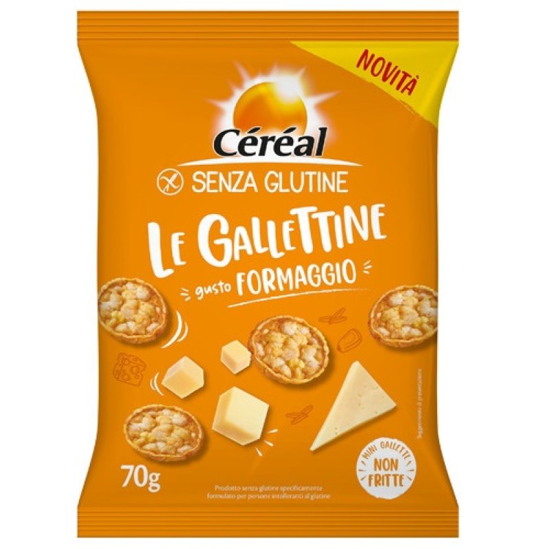 CEREAL Gallettine Formaggio70g CEREAL Gallettine Formaggio70g