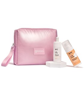 Goovi Cofanetto di Natale 2025 Vitamin C - Siero viso + Crema viso + Pochette