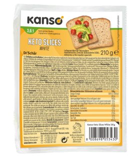KANSO Keto Slices White 210g