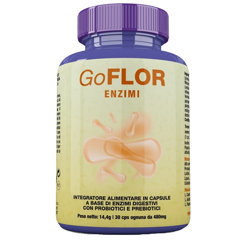 GOFLOR Enzimi 30 Cps 480mg GOFLOR Enzimi 30 Cps 480mg