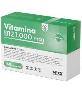 T-REX VITAMINA B12 1000 160Cpr T-REX VITAMINA B12 1000 160Cpr