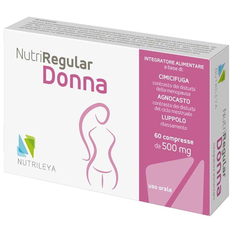 NUTRIREGULAR Donna 60Cpr 500mg NUTRIREGULAR Donna 60Cpr 500mg