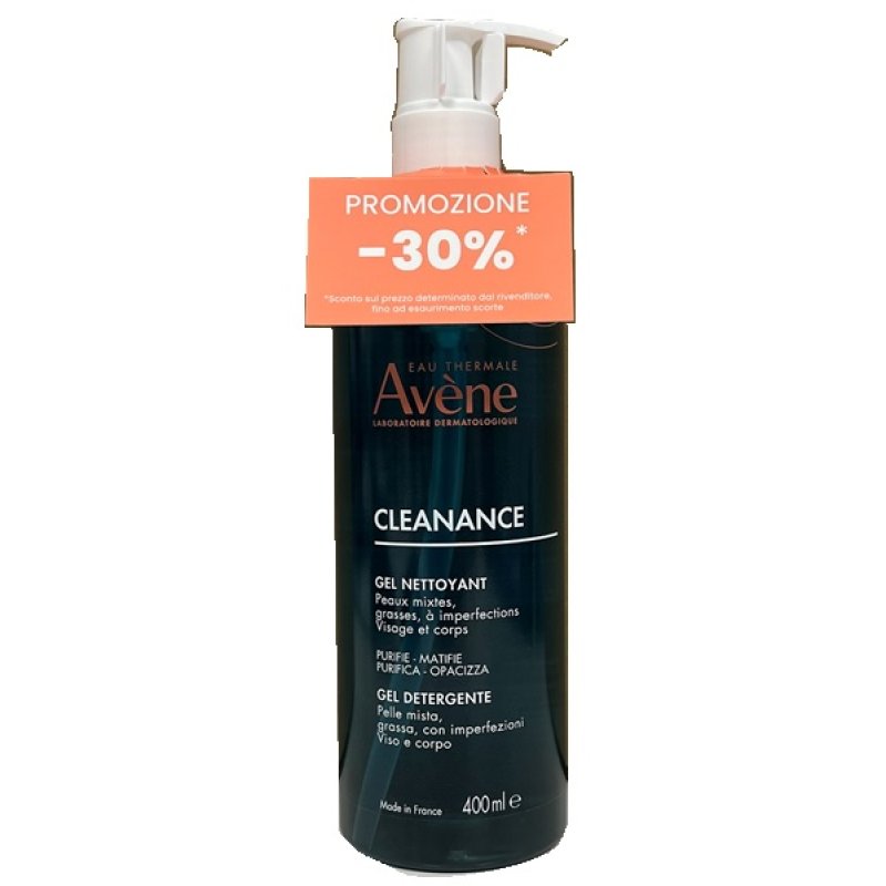 Avene Cleanance Gel 400ml Ps Avene Cleanance Gel 400ml Ps