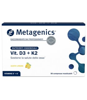 VITAMINA D3+K2 56 Cpr METAGEN. VITAMINA D3+K2 56 Cpr METAGEN.