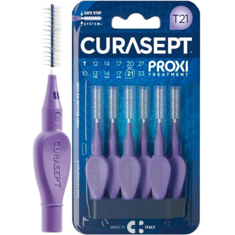 CURASEPT PROXI T21 Viola 6pz CURASEPT PROXI T21 Viola 6pz