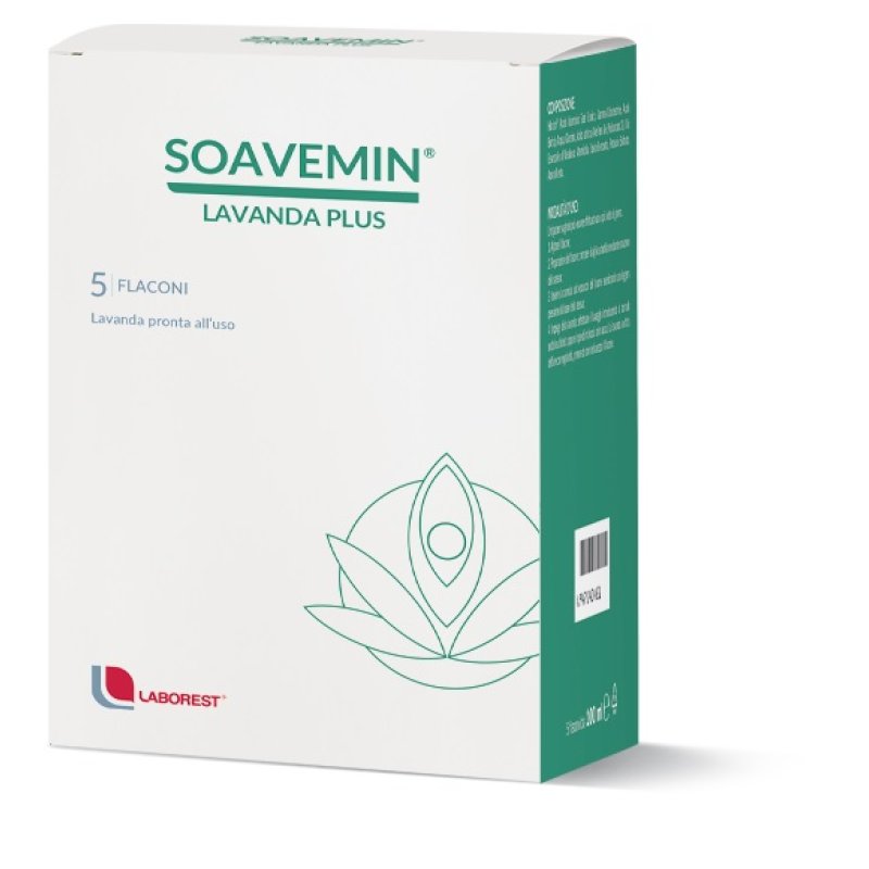 SOAVEMIN Lav.Vag.Plus5fl.100ml SOAVEMIN Lav.Vag.Plus5fl.100ml