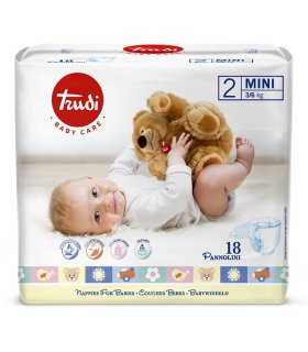TRUDI C Pants Mini 3/6Kg 18pz