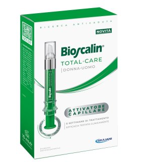 Bioscalin Total Care Attivatore Capillare iSFRP-1 - Fiale anti-caduta per uomo e donna- Trattamento da 6 settimane