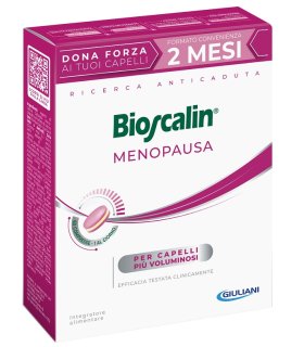 Bioscalin Menopausa - Integratore alimentare per capelli diradati - 60 compresse - 2 mesi di trattamento Bioscalin Menopausa - Integratore alimentare per capelli diradati - 60 compresse - 2 mesi di trattamento