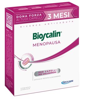Bioscalin Menopausa - Integratore alimentare per capelli diradati - 90 compresse - 3 mesi di trattamento