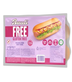 BAULI FREE Panini HotDog 2x75g BAULI FREE Panini HotDog 2x75g