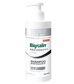 Bioscalin Pro Density Shampoo Rinforzante Uomo - Shampoo per capelli assottigliati e diradati - 400 ml