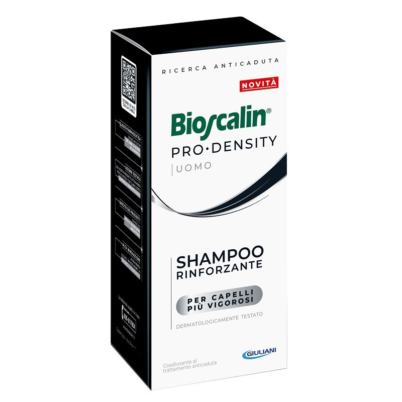Bioscalin Pro Density Shampoo Rinforzante Uomo - Shampoo per capelli assottigliati e diradati - 200 ml Bioscalin Pro Density Shampoo Rinforzante Uomo - Shampoo per capelli assottigliati e diradati - 200 ml