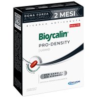 Bioscalin Pro Density Uomo - Integratore per capelli diradati e assottigliati - 60 compresse - 2 mesi di trattamento Bioscalin Pro Density Uomo - Integratore per capelli diradati e assottigliati - 60 compresse - 2 mesi di trattamento
