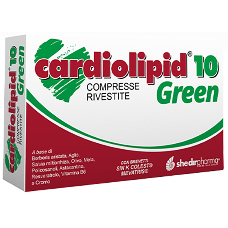 CARDIOLIPID 10 Green 30 Cpr CARDIOLIPID 10 Green 30 Cpr